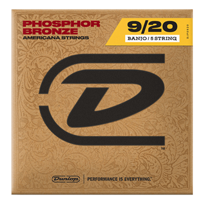 Dunlop DJP0920 9-20 5 Strings Banjo Strings Phosphor Bronze