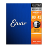 Elixir Nanoweb 12102 11-49 Medium Electric Guitar Strings Nickel