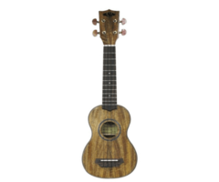 Kala KA-MSG Soprano Curly Mango Top, Back and Sides