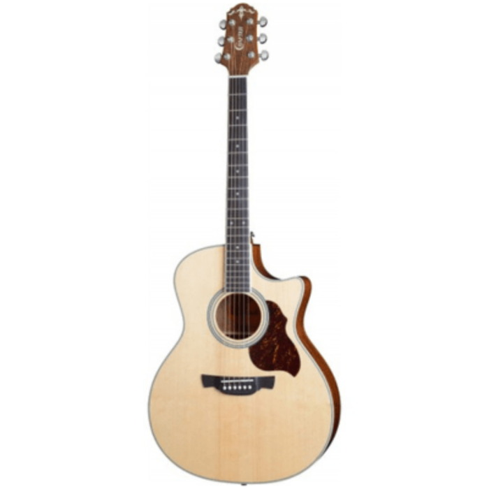 Crafter GAE-6N Solid Top Semi Acoustic Guitar