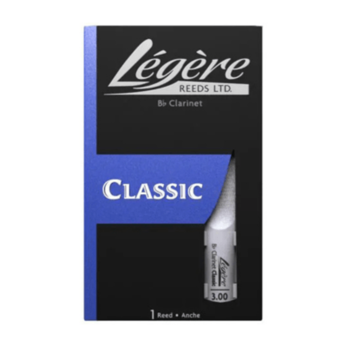 Legere Bb Clarinet Classic Cut Synthetic Reed, 3.5
