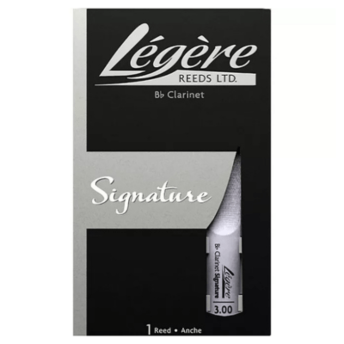 Legere Bb Clarinet Signature Synthetic Reed, 3