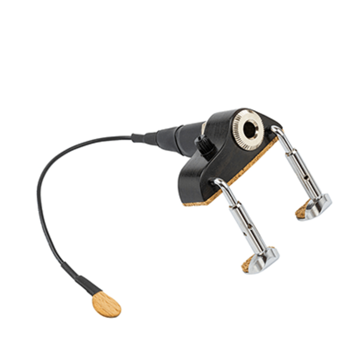 KNA Portable Violin/Viola Piezo Bridge-Mount Pickup W/ Vol