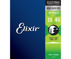 Elixir Optiweb 19052 Electric Guitar Strings Nickel