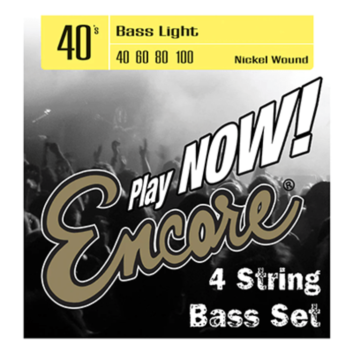 Encore EBS40 Bass Guitar Strings Nickel