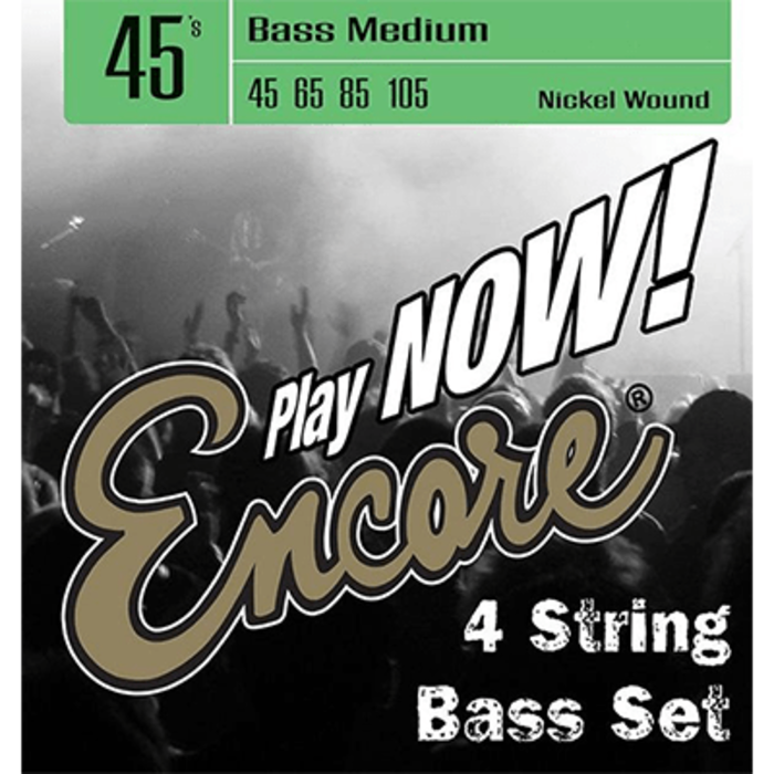 Encore EBS45 Bass Guitar Strings Nickel Wound