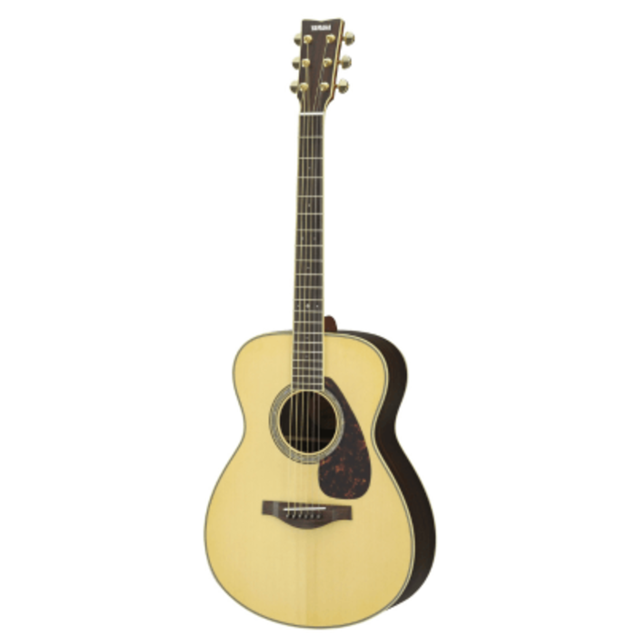 Yamaha LS6ARE Natural Folk Guitar With Case