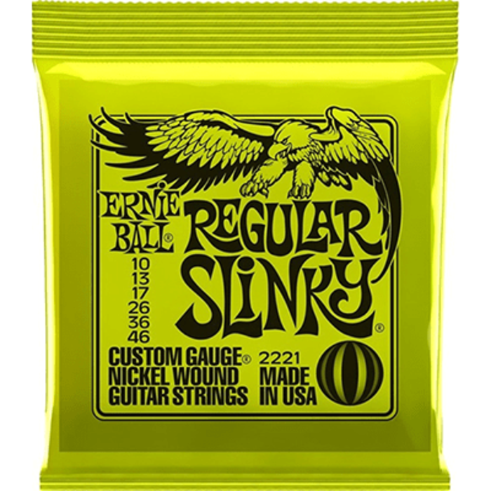 Ernie Ball 2221 Regular Slinky Nickel Wound Electric Guitar  Strings