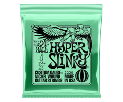 Ernie Ball 2229 Hyper Slinky Nickel Wound Electric Guitar Strings