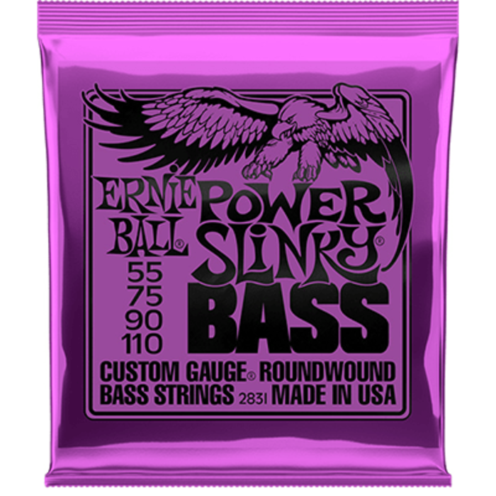 Ernie Ball 2831 Power Slinky Bass Guitar Strings Nickel Wound