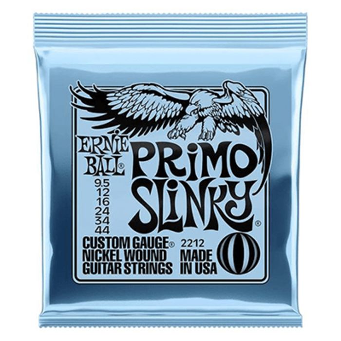 Ernie Ball 2212 Primo Slinky Nickel Wound Electric Guitar Strings