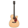 Vintage Stage Series Folk Cutaway Electro Guitar - Natural