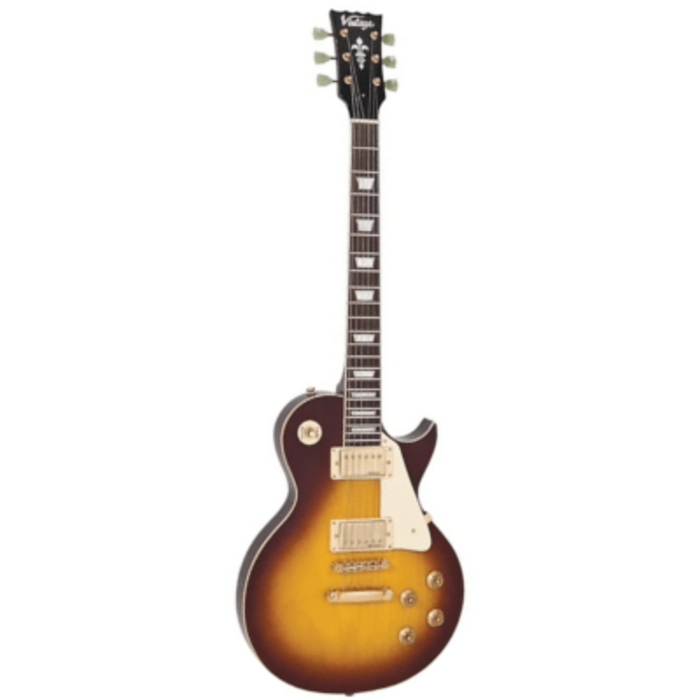 Vintage V100TSB Les Paul Sunburst