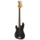 V40 Coaster Left Handed Bass Guitar Pack - Gloss Black