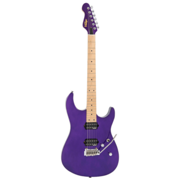 Vintage V6 24 Electric Guitar - Pasadena Purple