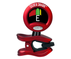 Snark Silver 2 - Clip On Chromatic Guitar Tuner - Red Silver
