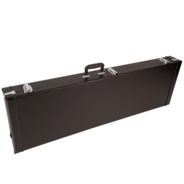 On Stage Stage Oblong Hardshell Guitar Case - Bass - Black