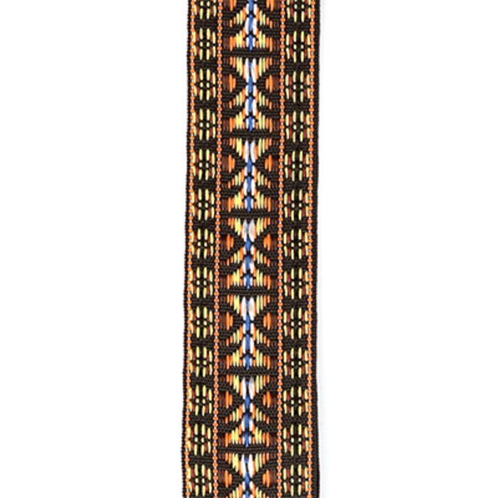 D'Addario 2" Woven Banjo Strap Hootenanny Yellow