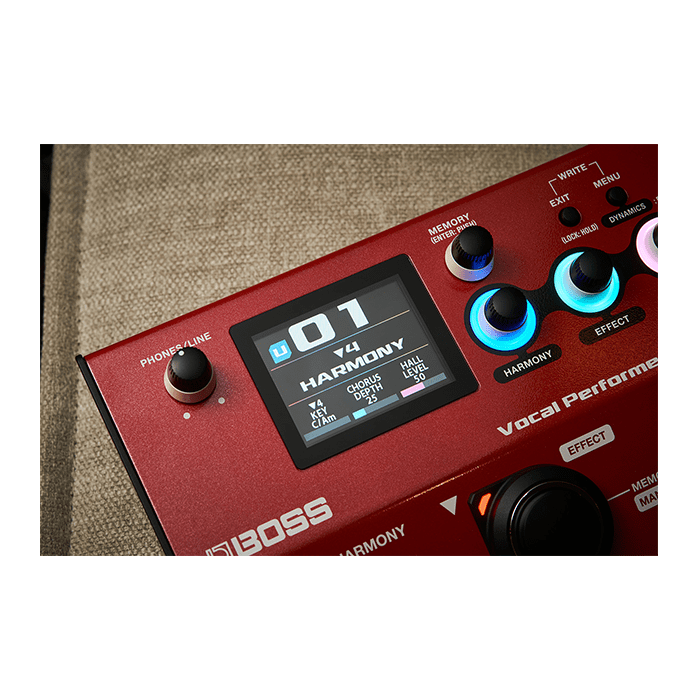 Boss VE-22 Flagship Floor Based Vocal Effects Pedal