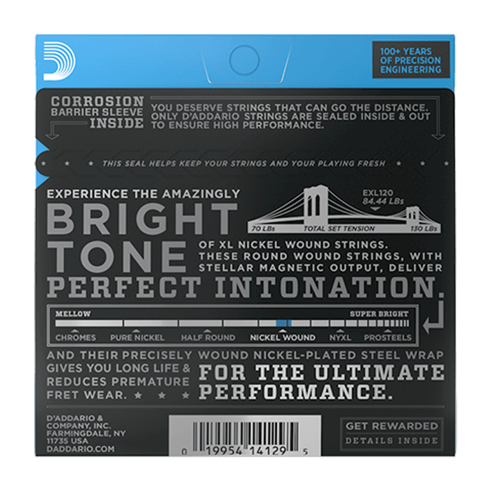 D'Addario EXL120 Super Light Electric Guitar Strings