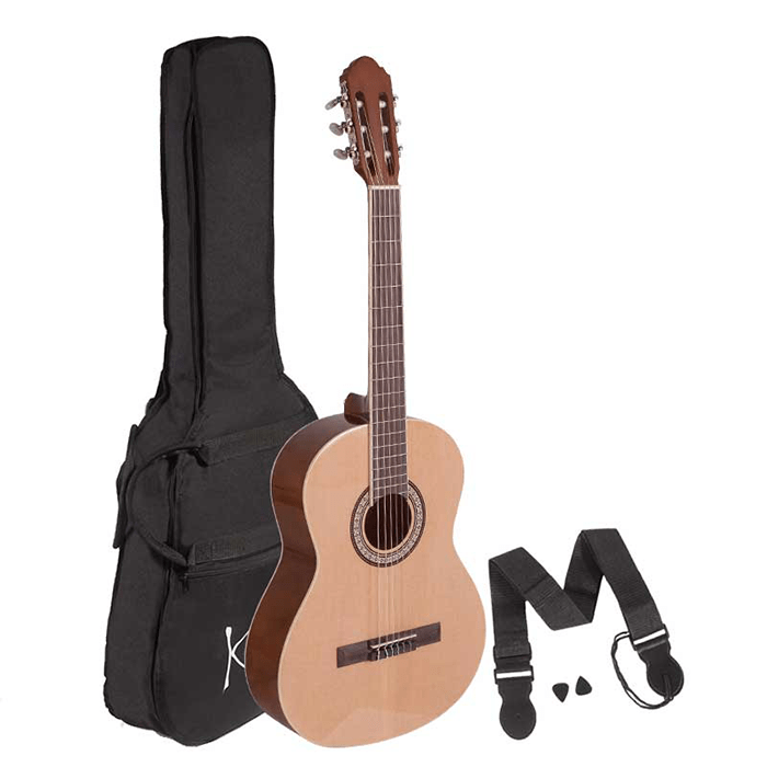 Koda 4/4 Classical Guitar Pack- Natural