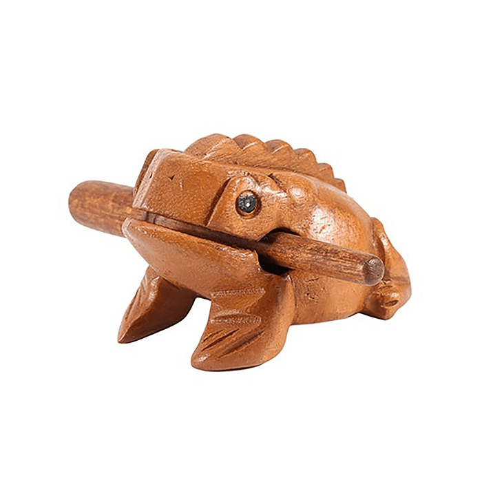 Wooden “Mom” Frog 14Cm