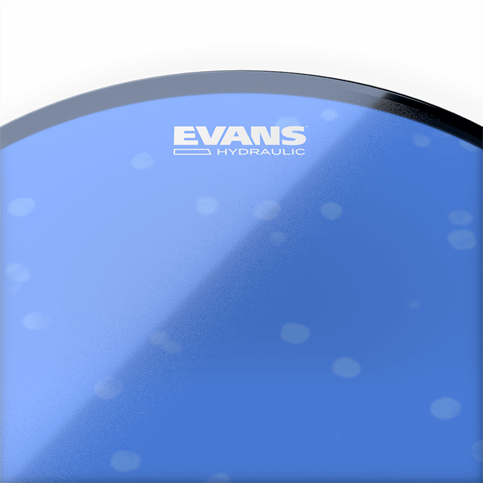 Evans  Hydraulic Tom Drumhead Blue 10"
