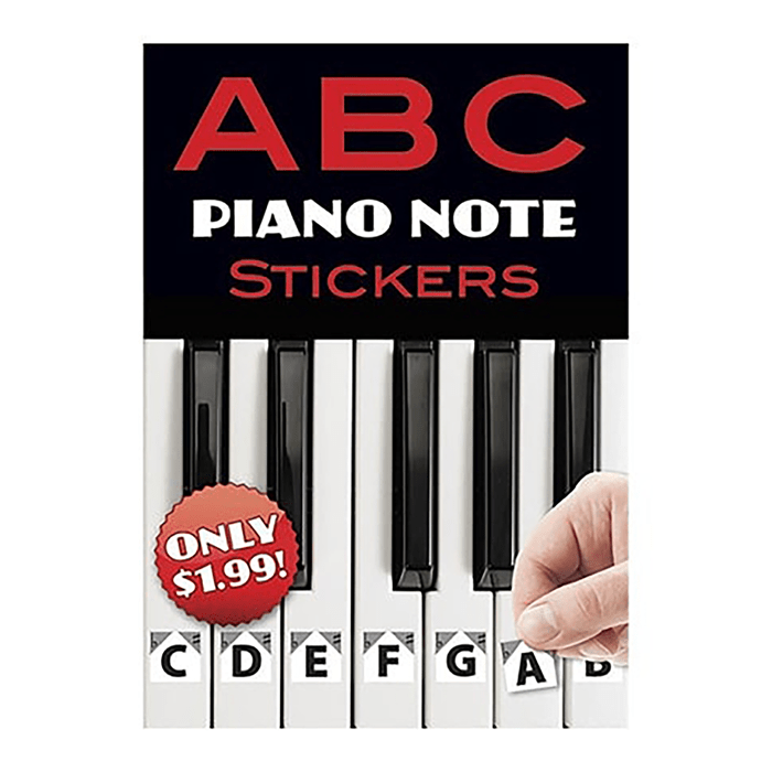 Abc Piano Note Stickers