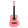 C430 M PK 3/4 Linden Classic Guitar Pink