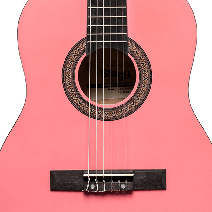 Stagg C430 M PK 3/4 Linden Classic Guitar Pink