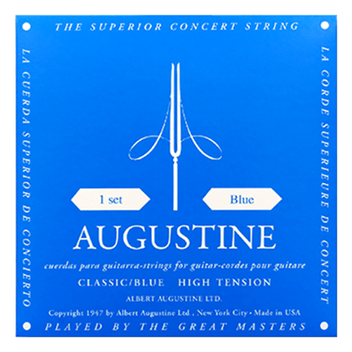 Augustine Strings For Classic Guitar Set  Blue High
