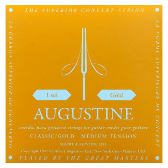 Augustine Strings For Classic Guitar Set Gold Light