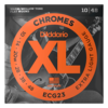 D'Addario ECG23 Extra Light Chrome Electric Guitar Strings