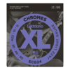 D'Addario ECG24 Jazz Light Electric Guitar Strings Chromes