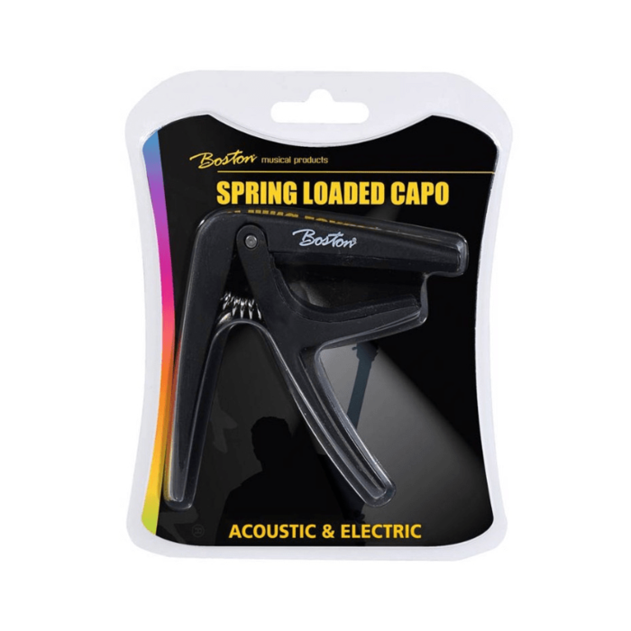 Spring Loaded Capo For Acoustic & Electric Guitar