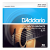 D'Addario EJ11 Regular Light  Acoustic Guitar Strings Bronze