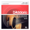 D'Addario EJ12 Medium Acoustic Guitar Strings Bronze