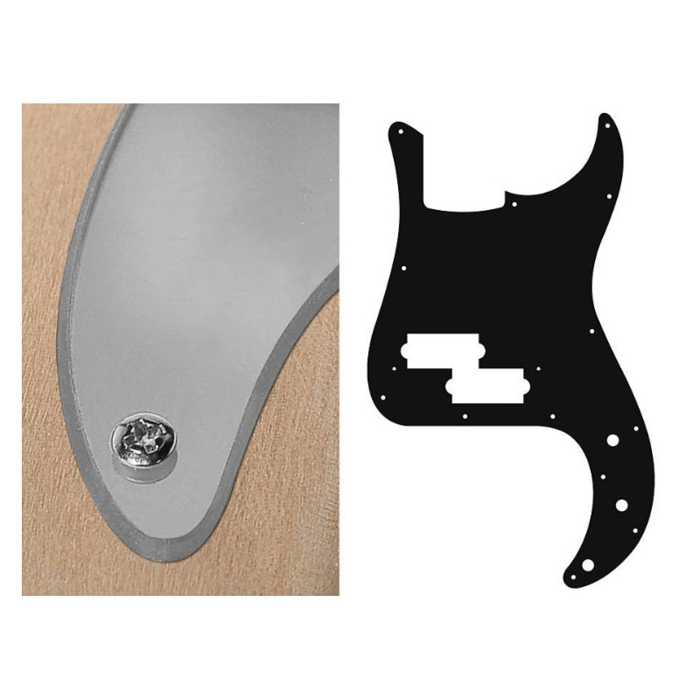 Boston PB215Mc 2 Ply Mirror Chrome PB Model Pickguard