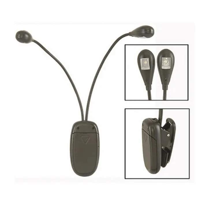 Mercury LC4 Gooseneck Clip-On Light