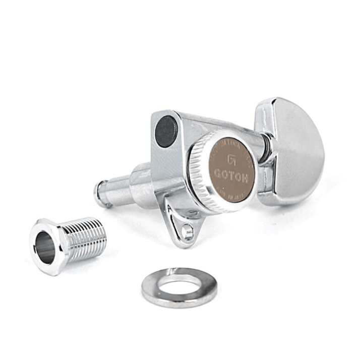 Gotoh Locking Machine Heads For Guitar 3L 3R Chrome