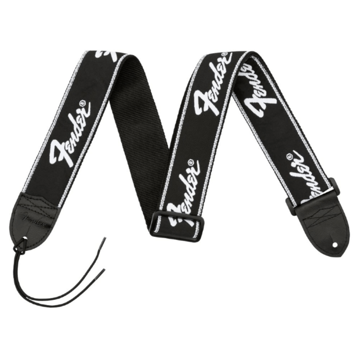 Fender Running Logo Strap Black