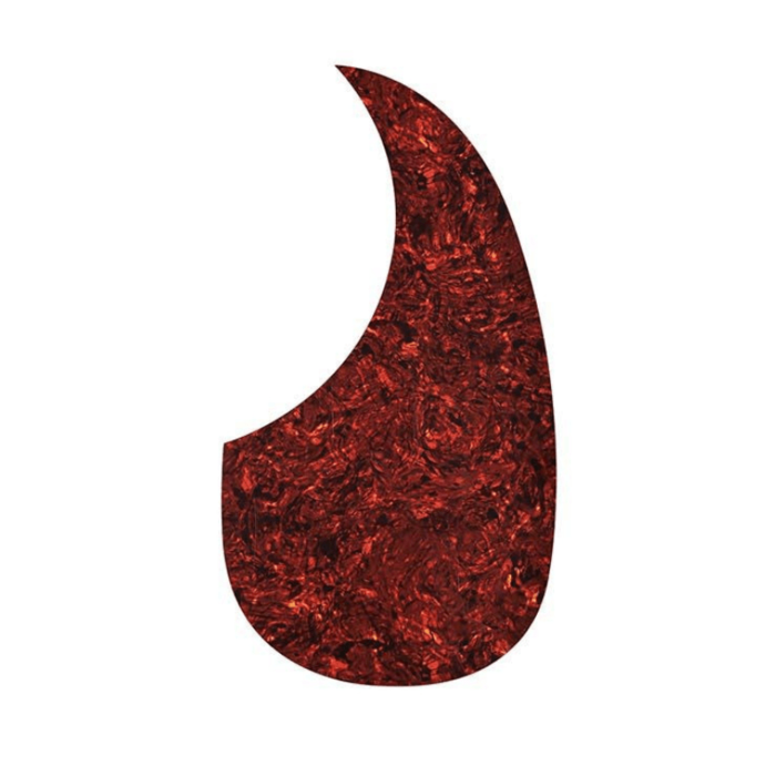 Boston Tortoise Teardrop Acoustic Pickguard