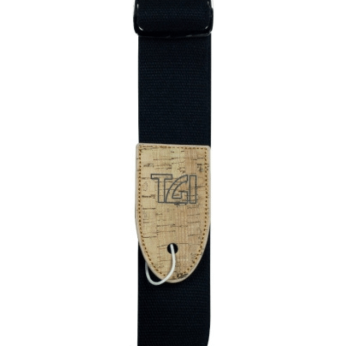 TGI Strap Woven Cotton Vegan Black