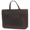 Montford Leather Music Case Embossed Logo - Black