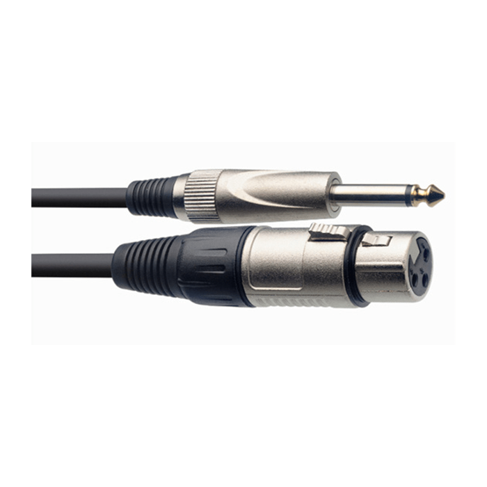 Stagg 3M/10FT Microphone Cable XLRf-PLUG
