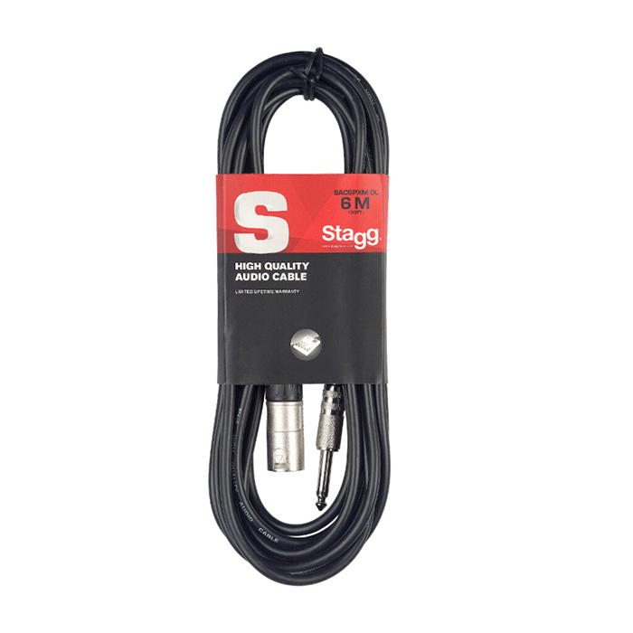 Stagg 3M/10FT Microphone Cable XLRf-PLUG