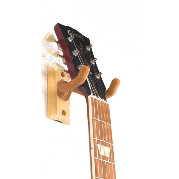 K&M Wall Mount Guitar  Wooden Plate/Cork