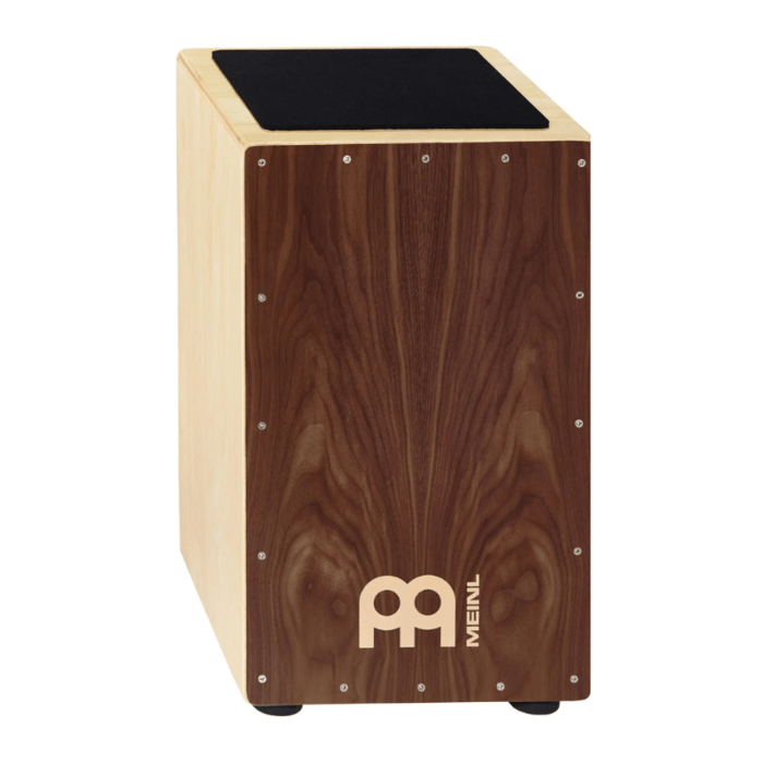 Meinl Cajon Figured Walnut Sizzle String, String Mute System