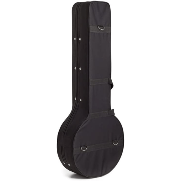 Koda 4 String Tenor Banjo Foam Black Case, 7Mm Black Plush Interior