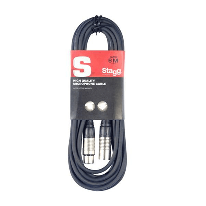Stagg 6M/20FT Microphone XLRf-XLRm